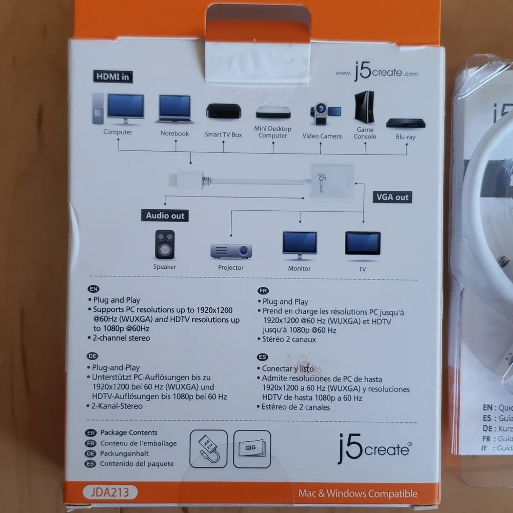 HDMI to VGA adapter
